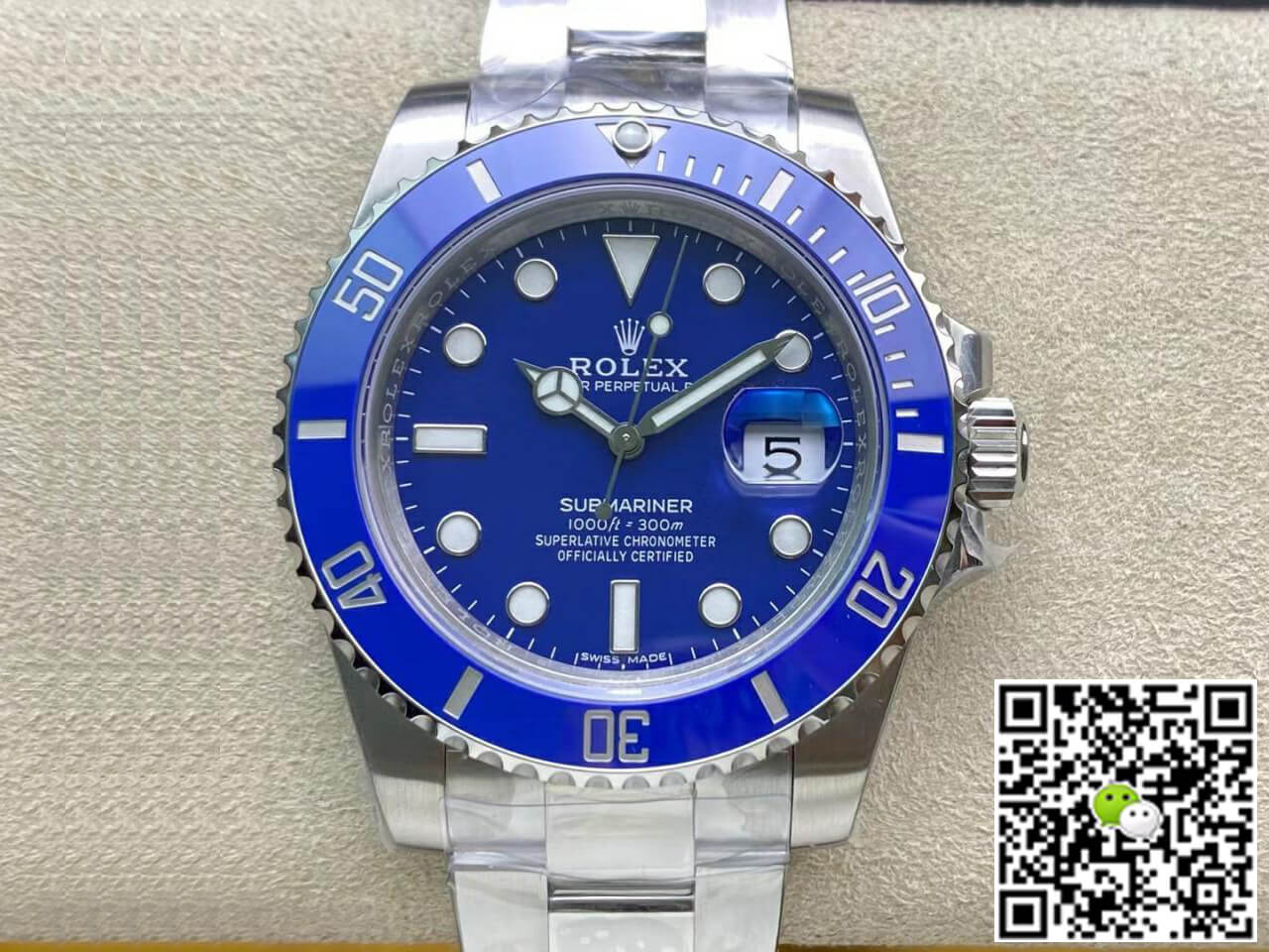 Best Replica Rolex Submariner Replica 116619LB-97209 1:1 Best Edition VS Factory Blue Dial - Colareps