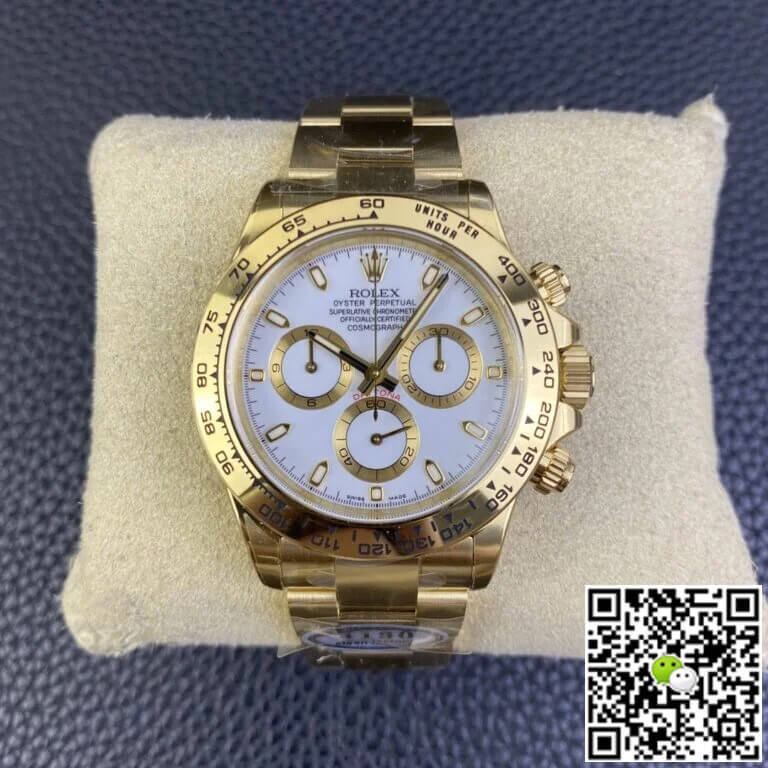 Best Replica Replica Rolex Cosmograph Daytona M116508-0001 1:1 Best Edition Clean Factory Yellow Gold - Colareps