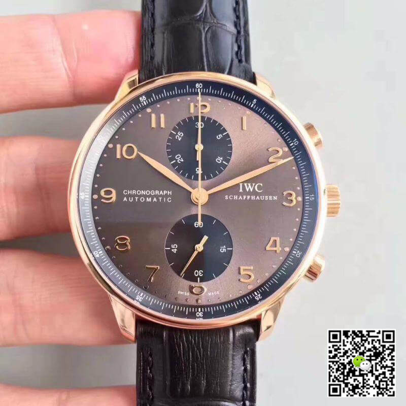 Best Replica IWC Replica Portuguese Chronograph IW371482 ZF Factory 1:1 Best Edition Swiss ETA79350 - Colareps