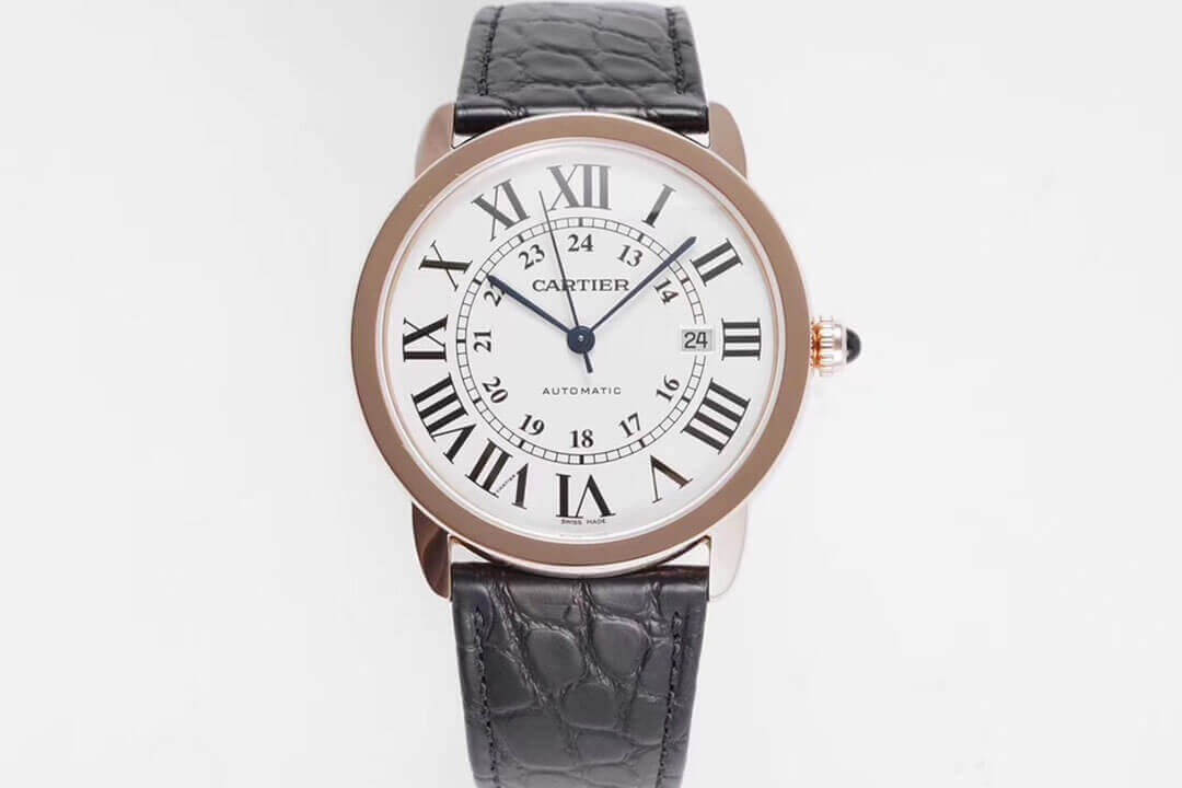 Best Replica Replica RONDE DE CARTIER W6701009 1:1 Best Edition AF Factory White Dial - Colareps