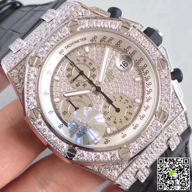 Best Replica Replica Audemars Piguet Royal Oak Offshore 26067BC.ZZ.D002CR.01 JF Factory 1:1 Best Edition Swiss ETA7750 - Colareps