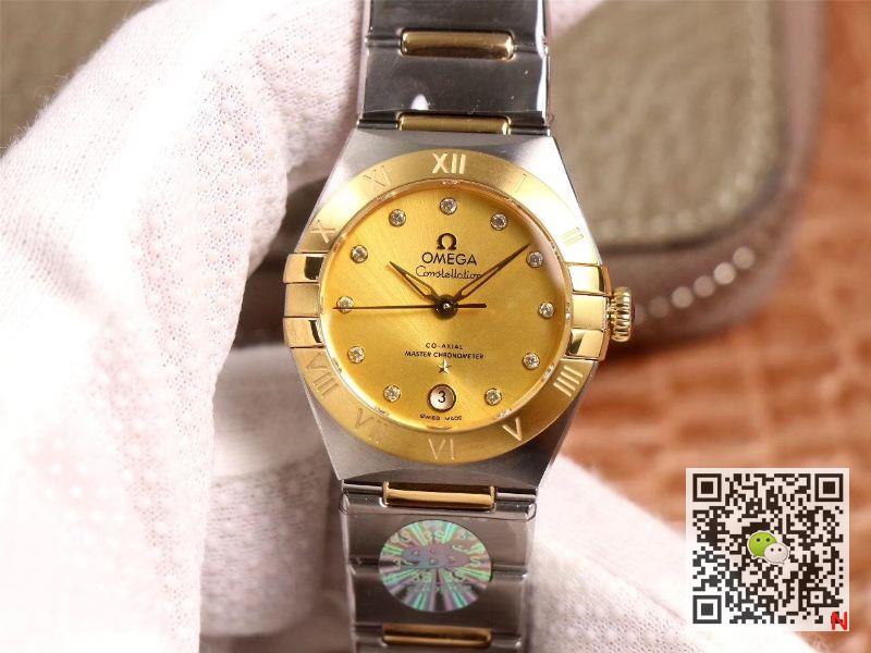 Best Replica Replica Omega Constellation 131.20.29.20.58.001 1:1 Best Edition 3S Factory V5 Champagne dial Swiss NH05 - Colareps