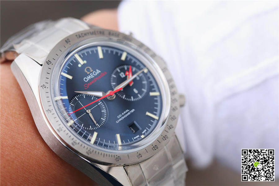 Best Replica OMEGA Replica Speedmaster 331.10.42.51.03.001 1:1 Best Edition OM Factory Blue Dial - Colareps