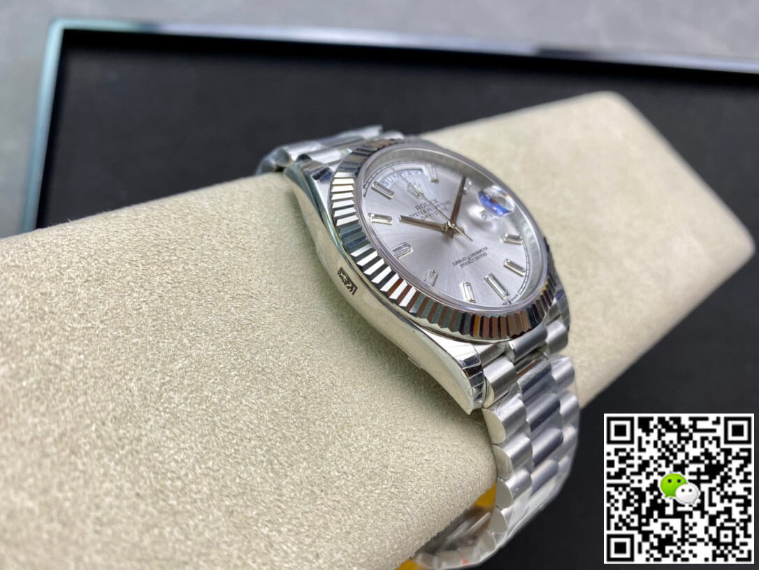Best Replica Replica Rolex Day Date M228239-0003 1:1 Best Edition EW Factory White Gold - Colareps