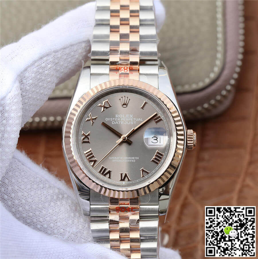 Best Replica Replica Rolex Datejust 116231-0087 36MM 1:1 Best Edition GM Factory Silver Dial - Colareps