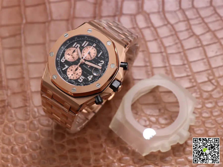 Best Replica Replica Audemars Piguet Royal Oak Offshore 26470O 1:1 Best Edition JF Factory Black Dial - Colareps