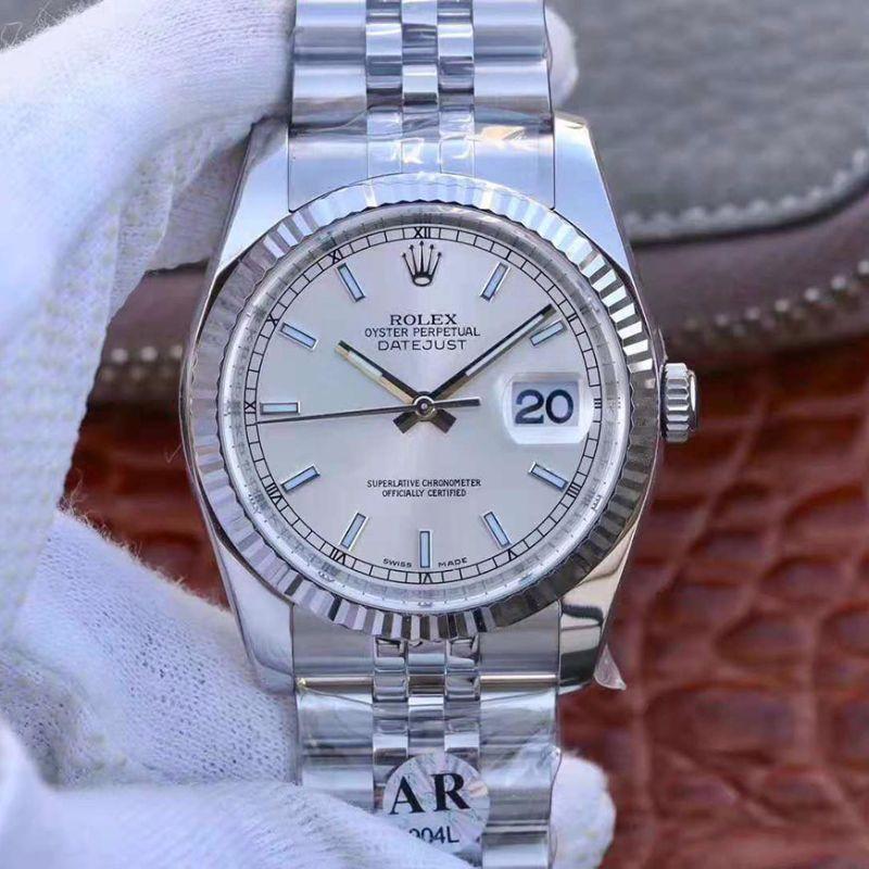 Best Replica Rolex Dupe Datejust II 36 126334 1:1 Best Edition Swiss ETA3135 Rhodium Dial - Colareps