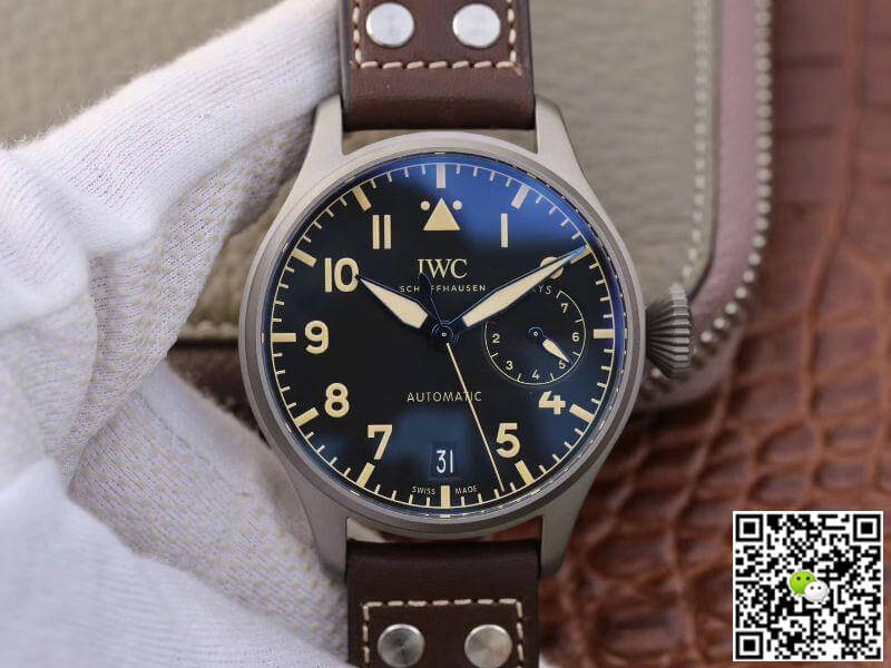 Best Replica Replica IWC Big Pilot IW501004 ZF Factory 1:1 Best Edition Swiss ETA51111 Black Dial - Colareps