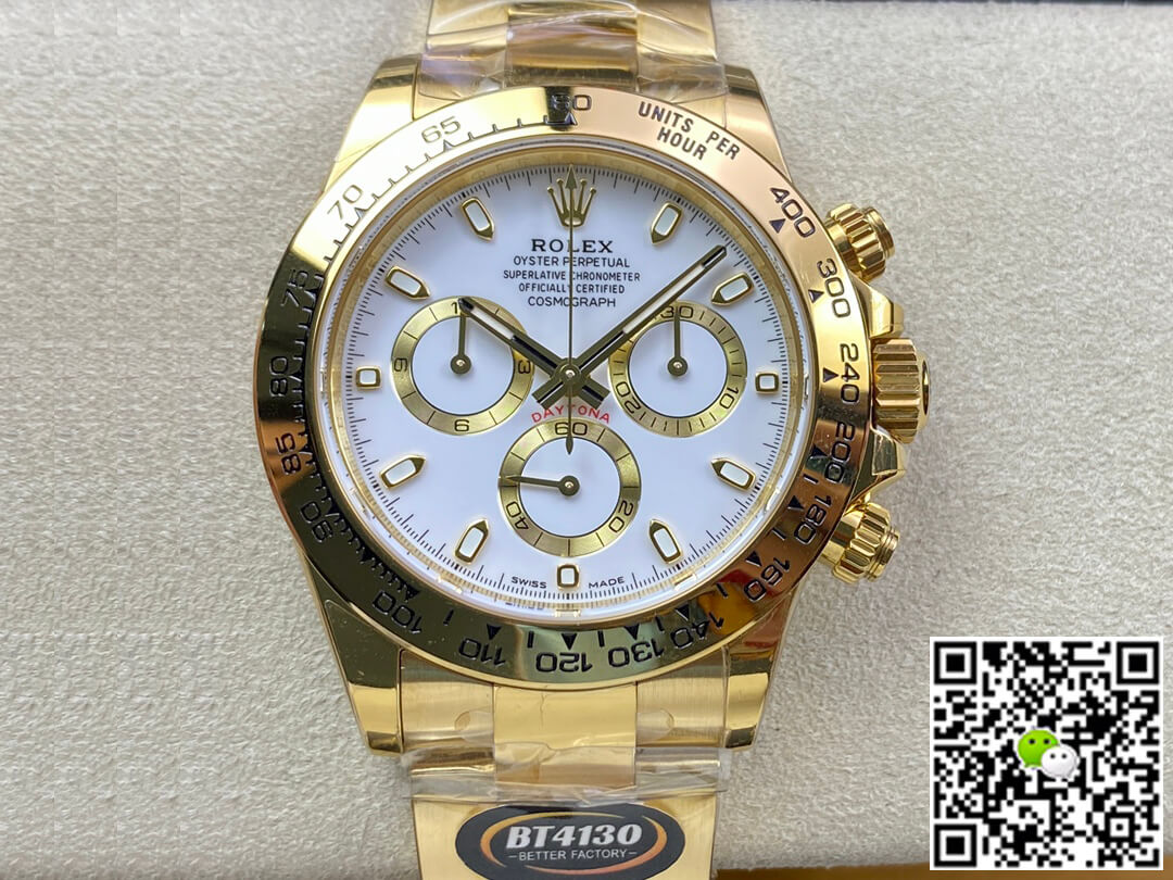 Best Replica Replica Rolex Daytona M116508-0001 1:1 Best Edition BT Factory White Dial - Colareps