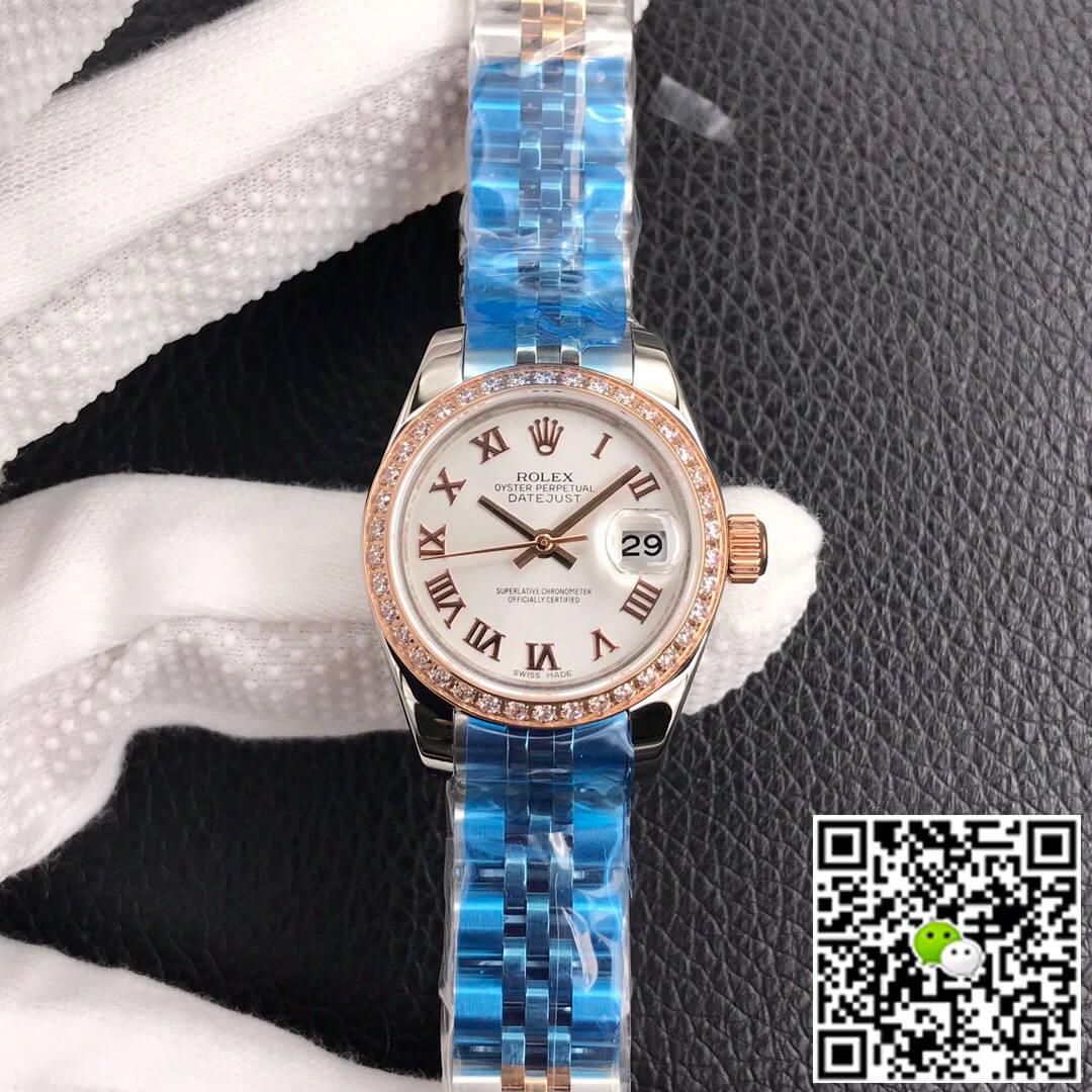 Best Replica Replica Rolex Datejust 28MM 1:1 Best Edition BP Factory Rose Gold - Colareps