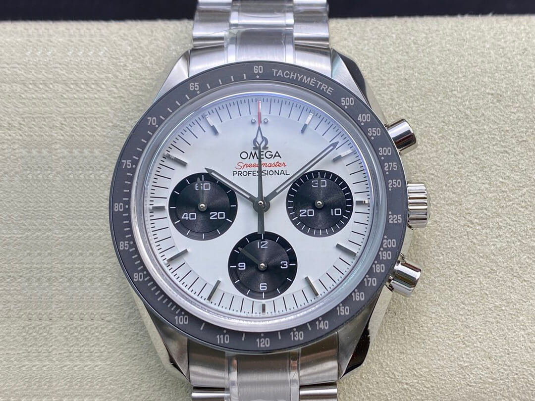 Best Replica Replica Omega Speedmaster 42MM 1:1 Best Edition OM Factory White Dial - Colareps