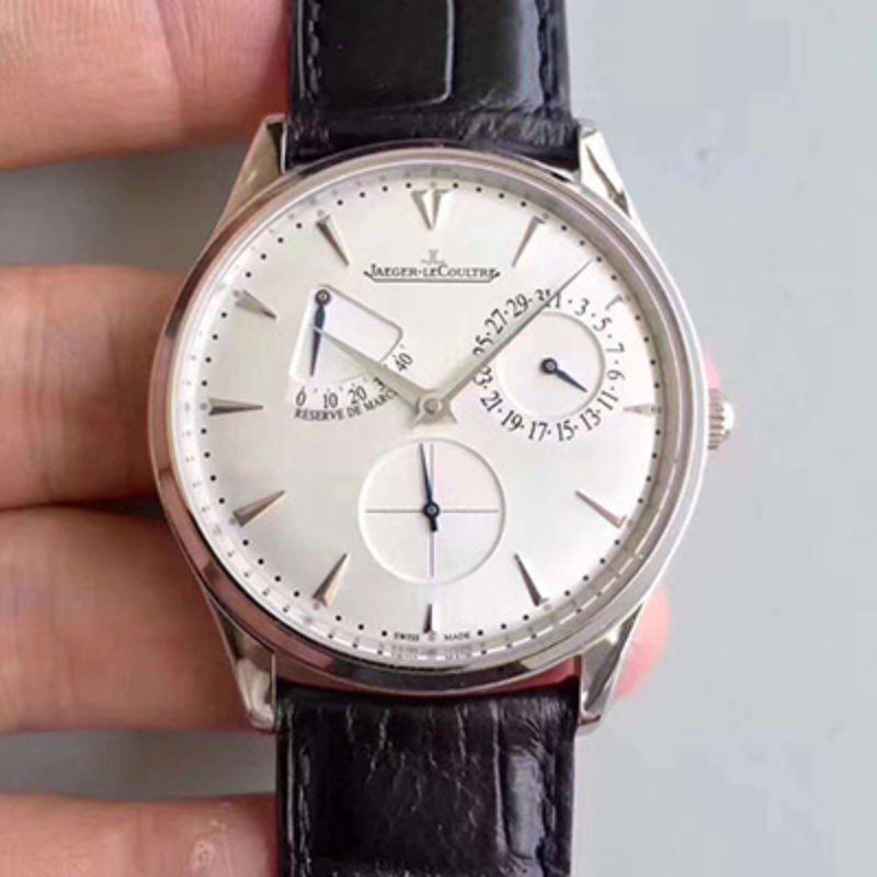 Best Replica Replica Jaeger-LeCoultre Master Ultra Thin Q1378420 ZF Factory 1:1 Best Edition Swiss ETA938 White Dial - Colareps