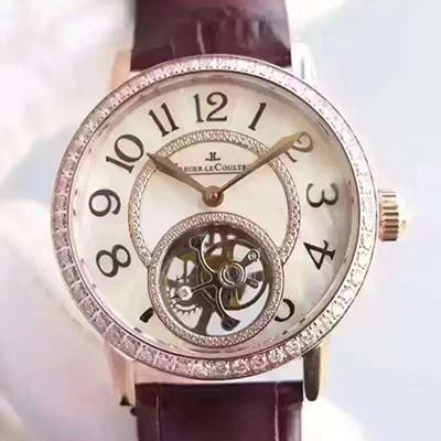 Best Replica Jaeger Lecoultre Replica Rendez-Vous Tourbillon Dating 1:1 Best Edition Swiss ETA9015 - Colareps