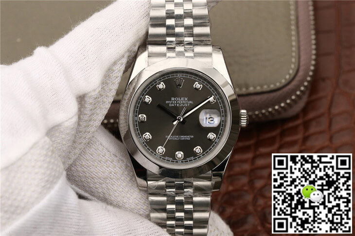 Best Replica Replica Rolex Datejust M126300 1:1 Best Edition EW Factory Grey Dial - Colareps