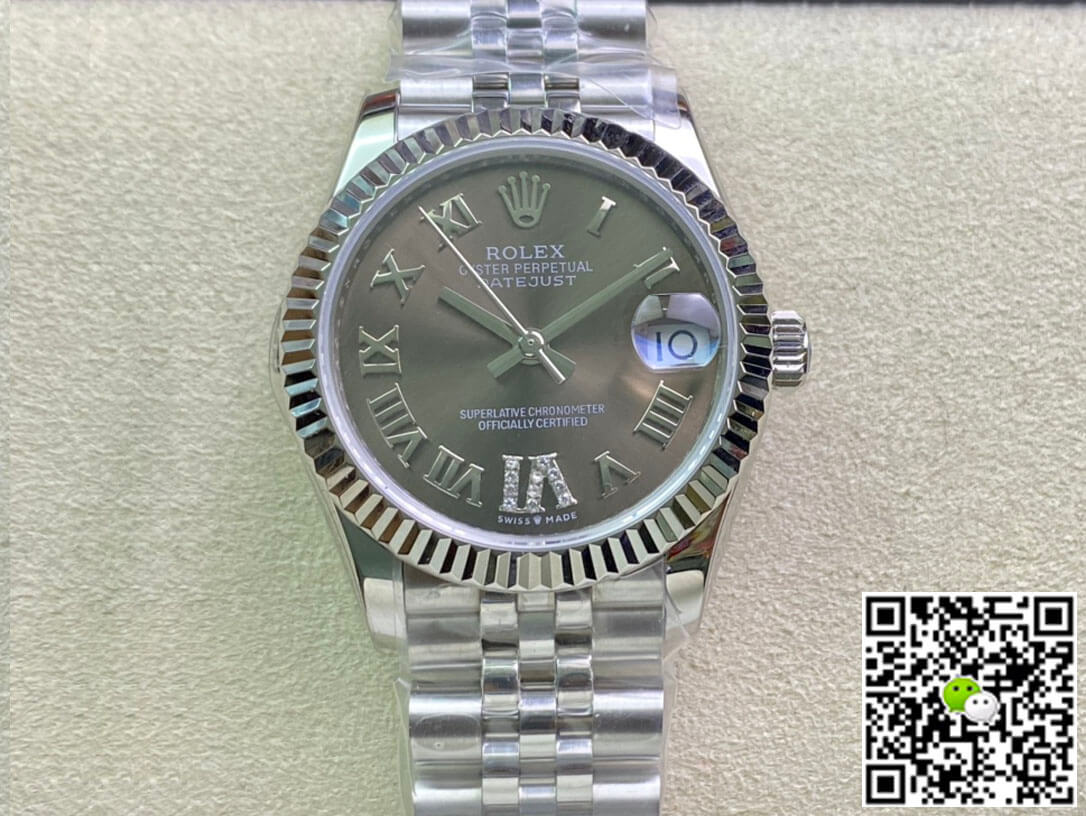 Best Replica Replica Rolex Datejust M278274-0028 31MM 1:1 Best Edition EW Factory Gray Dial - Colareps