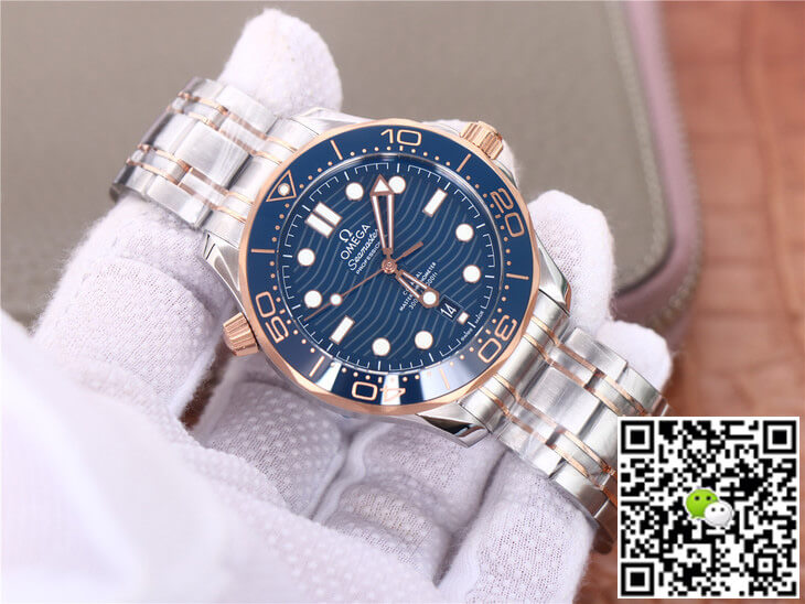 Best Replica Replica Omega Seamaster 210.20.42.20.03.002 1:1 Best Edition VS Factory Blue Dial - Colareps