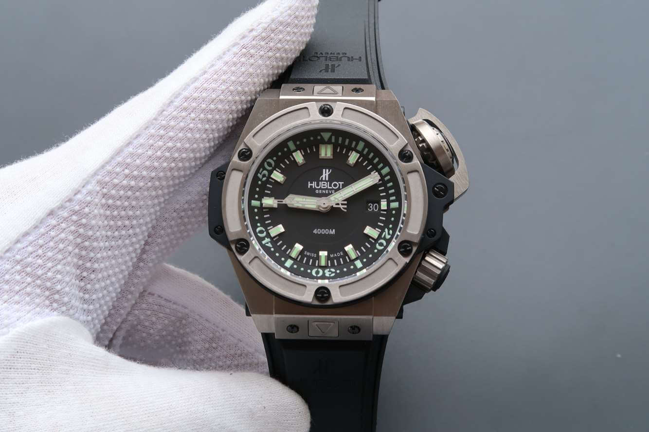 Best Replica Hublot Replica King Power Oceanographic 731.NX.1190.RX 1:1 Best Edition V6 Factory Black Dial - Colareps