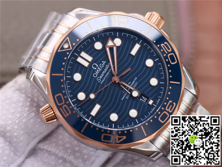 Best Replica Replica Omega Seamaster 210.20.42.20.03.002 1:1 Best Edition VS Factory Blue Dial - Colareps