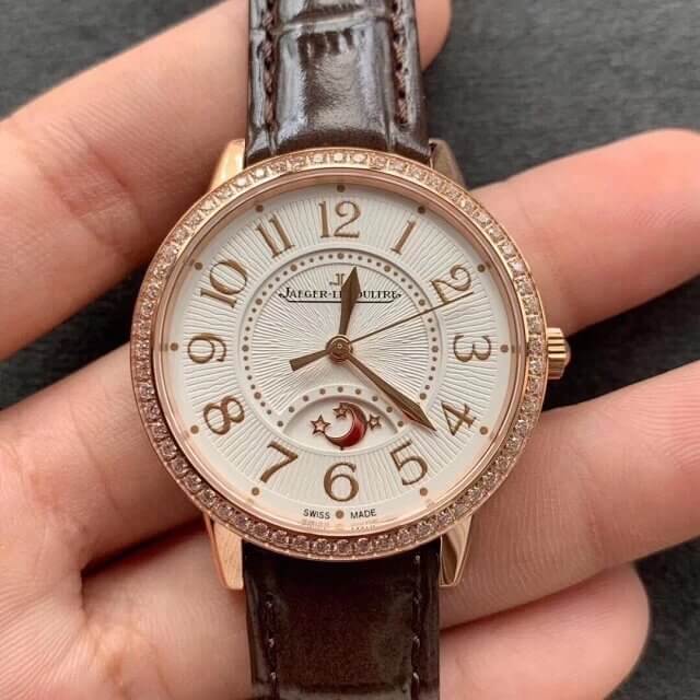 Best Replica Replica Jaeger LeCoultre Rendez Vous 3442440 1:1 Best Edition ZF Factory Rose Gold - Colareps