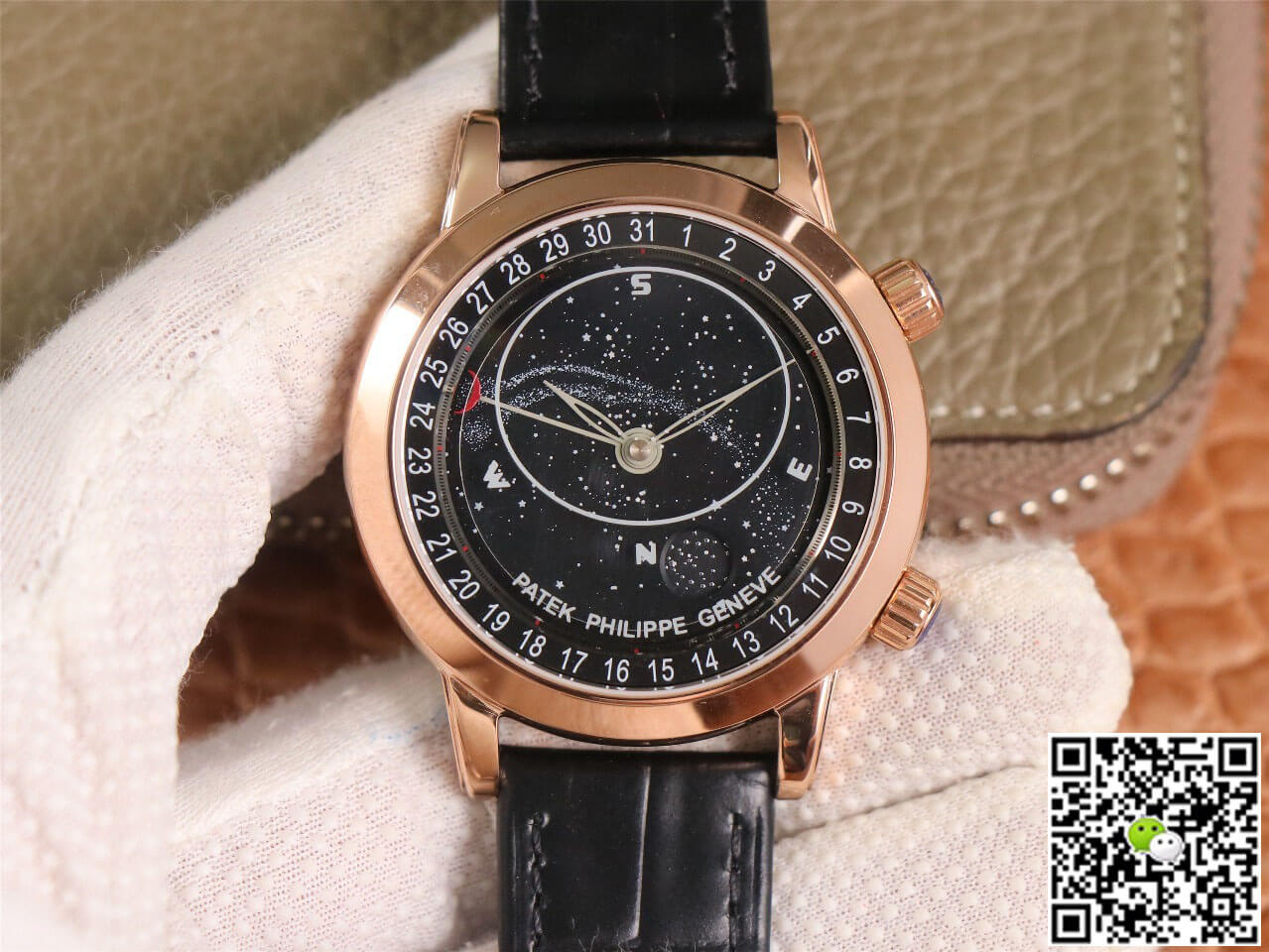 Best Replica Replica Patek Philippe Grand Complications 6102 1:1 Best Edition TW Factory Black Starry Dial - Colareps