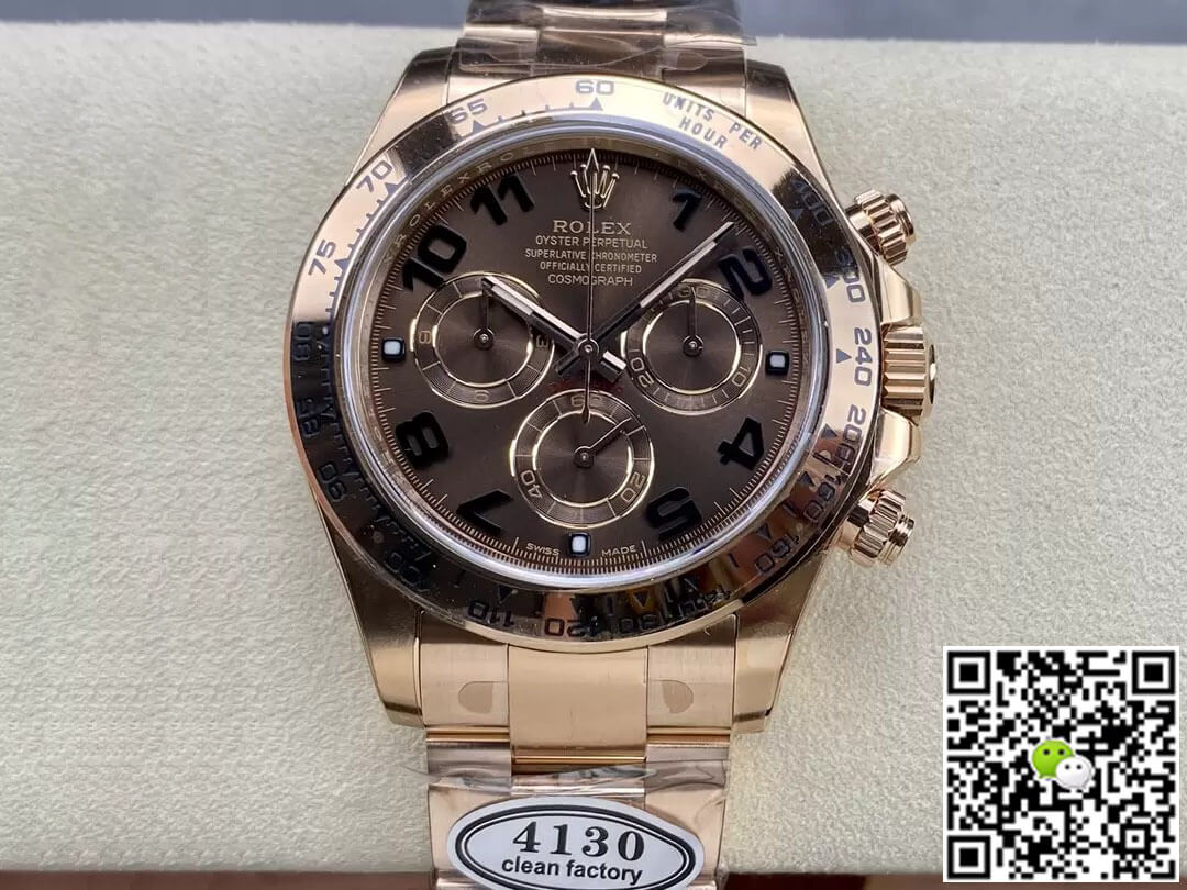 Best Replica Replica Rolex Cosmograph Daytona M116505-0011 1:1 Best Edition Clean Factory Rose Gold - Colareps