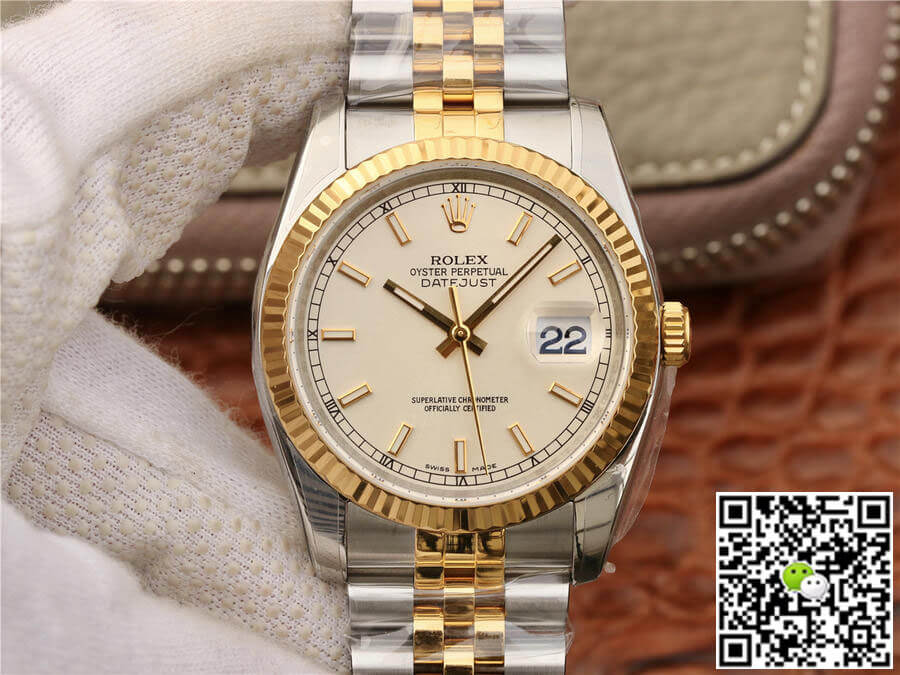 Best Replica Replica Rolex Datejust 116233 1:1 Best Edition AR Factory Yellow Gold - Colareps