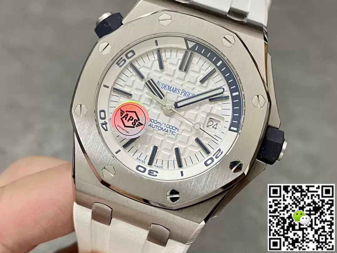 Best Replica Replica Audemars Piguet Royal Oak Offshore 15710ST.OO.A010CA.01 1:1 Best Edition APS Factory White Dial - Colareps