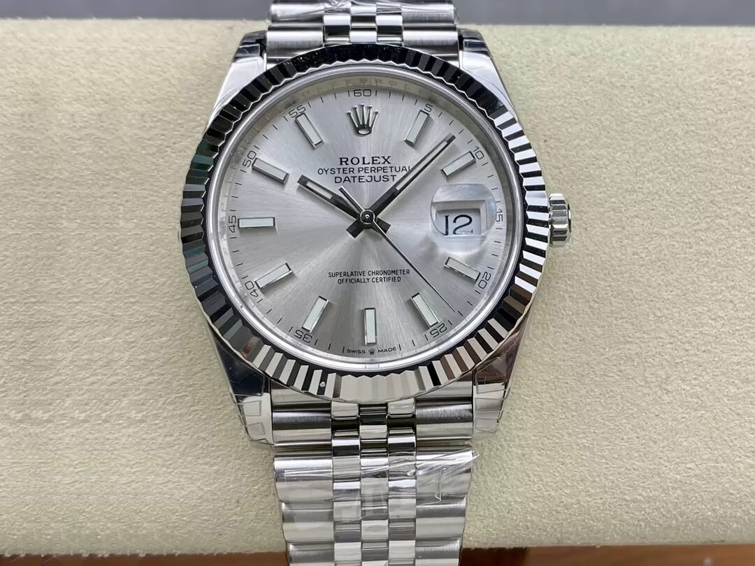 Best Replica Replica Rolex Datejust M126334-0004 1:1 Best Edition VS Factory Silver Dial - Colareps