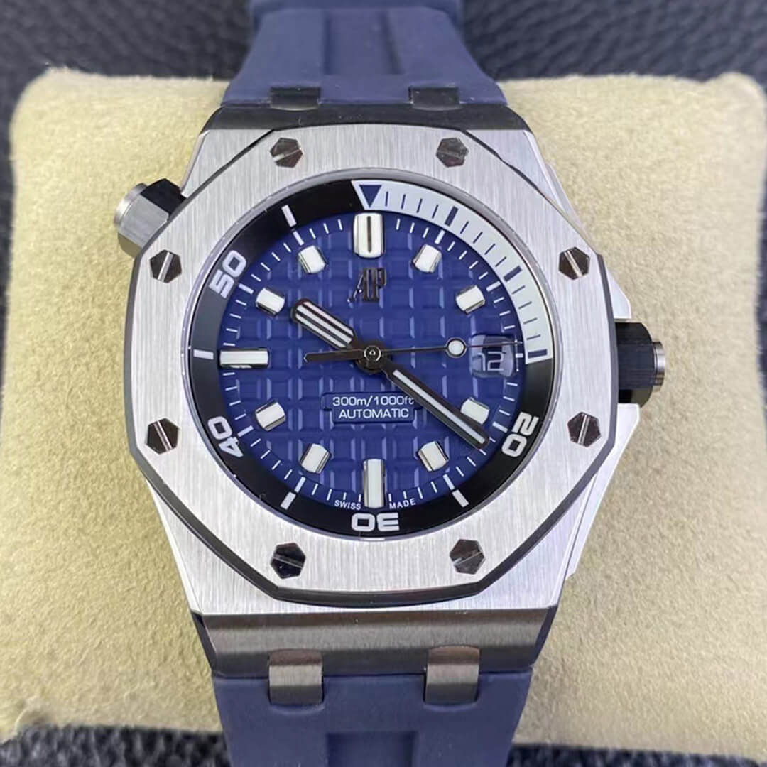 Best Replica Replica Audemars Piguet Royal Oak Offshore 15720ST.OO.A027CA.01 1:1 Best Edition ZF Factory Blue Dial - Colareps