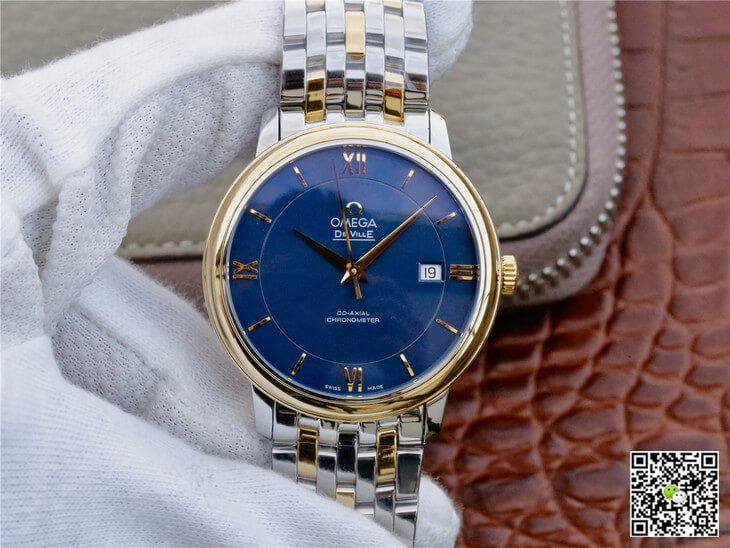 Best Replica Replica Omega De Ville 424.20.37.20.03.001 1:1 Best Edition TW Factory Yellow Gold - Colareps