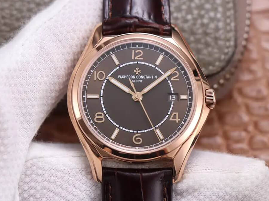 Best Replica Replica Vacheron Constantin Fiftysix 4600E/000R-B576 1:1 Best Edition ZF Factory Rose Gold - Colareps