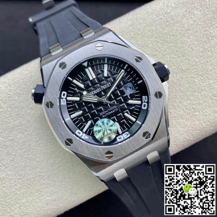 Best Replica Replica Audemars Piguet Royal Oak Offshore 15703 1:1 Best Edition JF Factory V10 Black Dial - Colareps