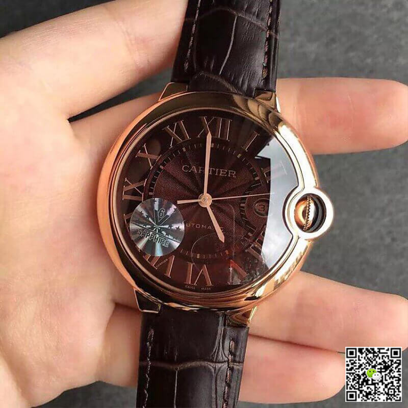 Best Replica Replica Ballon Bleu De Cartier W6920037 1:1 Best Edition V6 Factory Rose Gold - Colareps