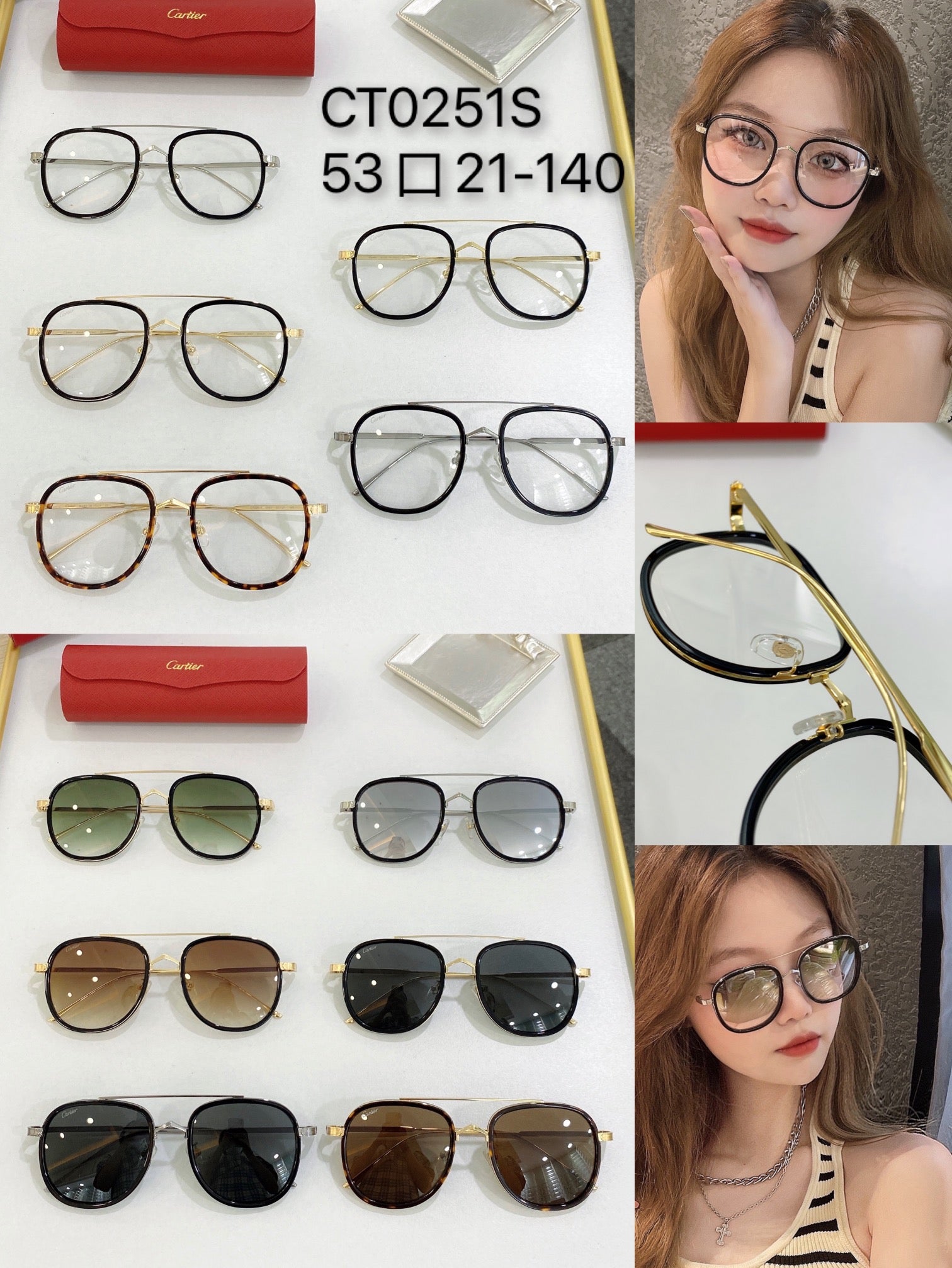 Best Replica Replica Cartier Glasses - Colareps