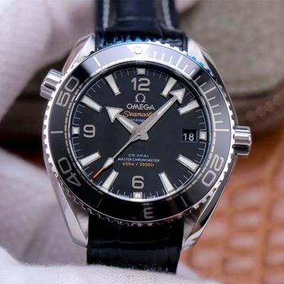 Best Replica Replica Omega Seamaster 215.33.40.20.01.001 Planet Ocean 600M 1:1 Best Edition VS Factory Black Dial Swiss ETA8800 - Colareps