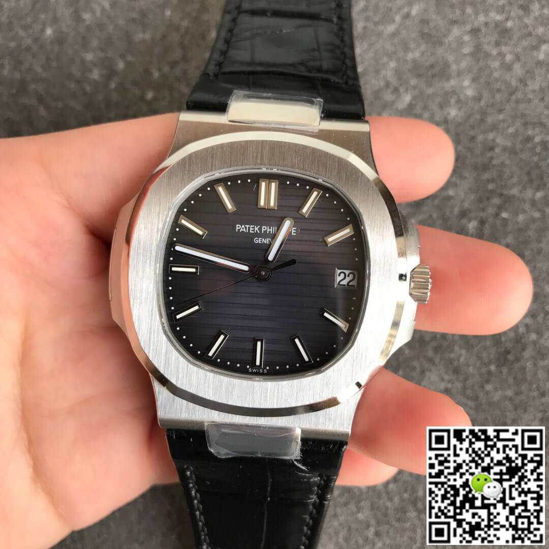 Best Replica Replica Patek Philippe Nautilus 5711G 1:1 Best Edition PPF Factory V4 Black Dial Swiss ETA324 - Colareps
