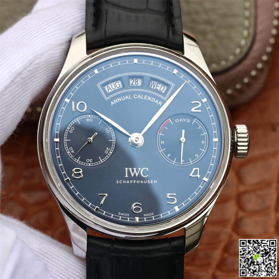 Best Replica Replica IWC Portugieser IW503502 1:1 Best Edition ZF Factory Blue Dial - Colareps