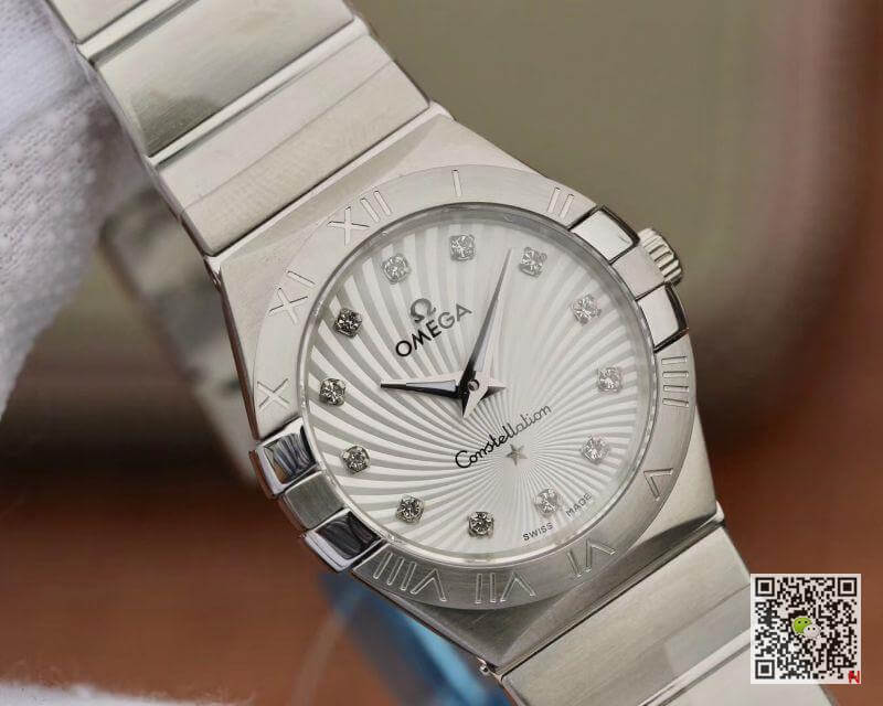 Best Replica Replica Omega Constellation Quartz Ladies 123.10.27.60.55.001 TW Factory 1:1 Best Edition Swiss Eta Quartz 1376 - Colareps