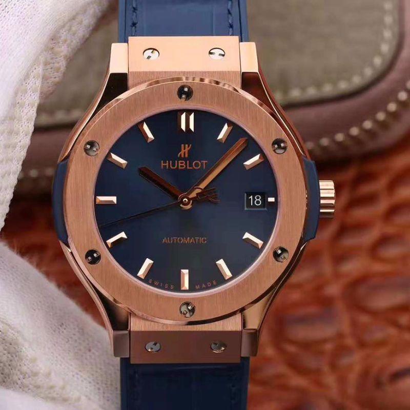 Best Replica Hublot Replica Classic Fusion 511.OX.7180.LR JJ Factory Men Watches 1:1 Best Edition Swiss ETA2892 Blue Dial - Colareps