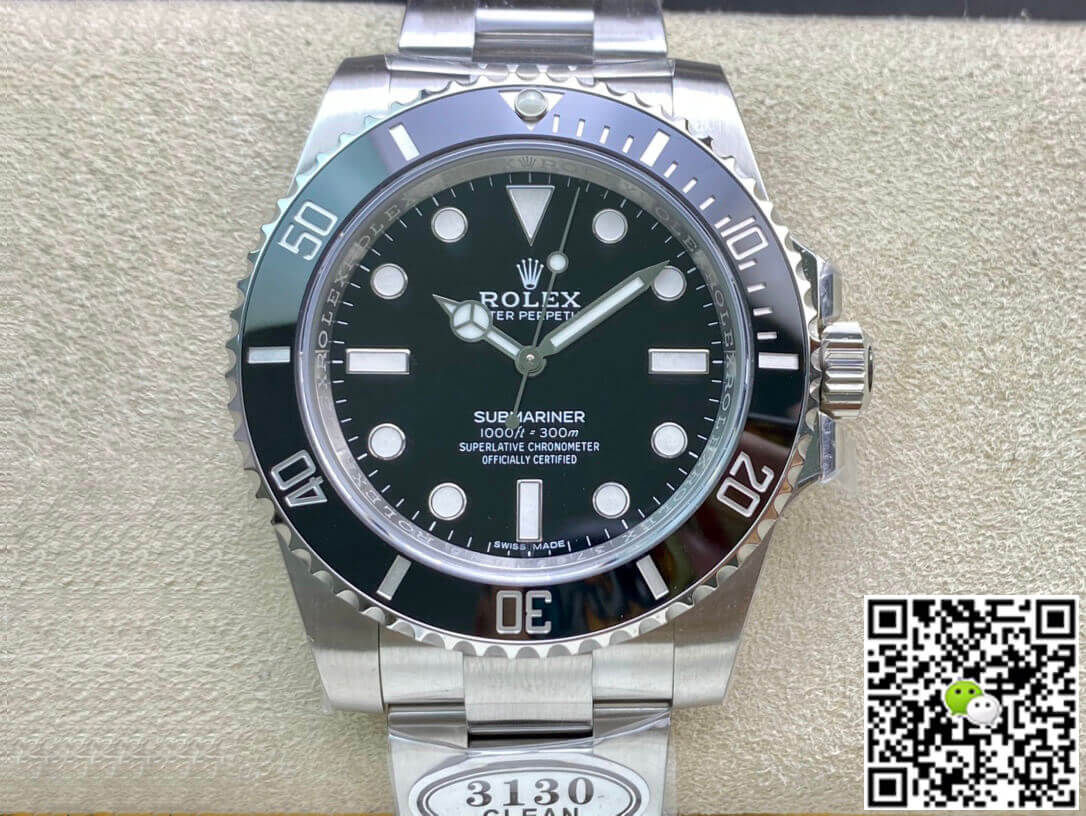 Best Replica Rolex Submariner Replica 114060-97200 1:1 Best Edition Clean Factory V4 Black Dial - Colareps