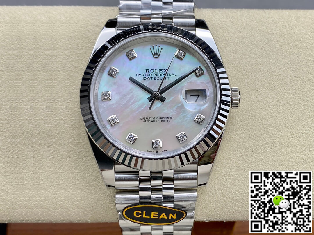 Best Replica Replica Rolex Datejust M126334-0020 1:1 Best Edition Clean Factory Diamond Dial - Colareps