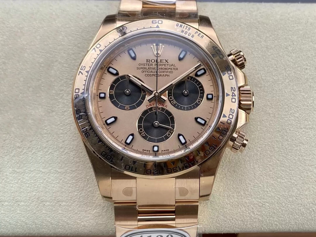 Best Replica Replica Rolex Cosmograph Daytona M116505-0009 1:1 Best Edition Clean Factory Rose Gold - Colareps