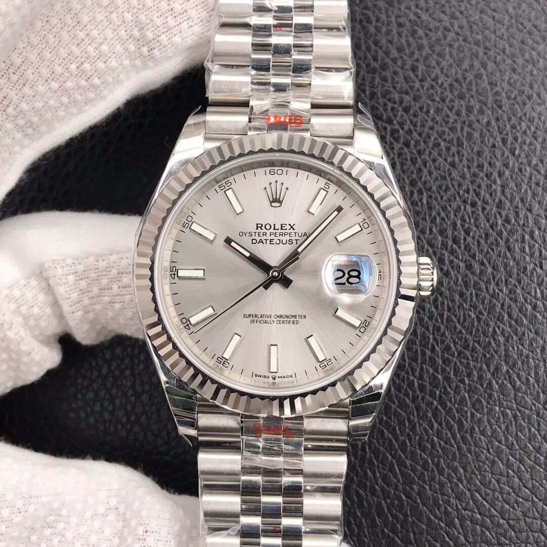 Best Replica Replica Rolex Datejust M126334-0004 1:1 Best Edition EW Factory Silver Grey Dial - Colareps