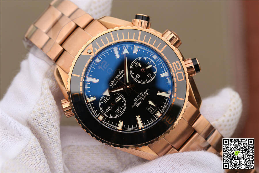 Best Replica Replica Omega Seamaster Ocean Universe Timing 232.63.46 1:1 Best Edition OM Factory Rose Gold - Colareps