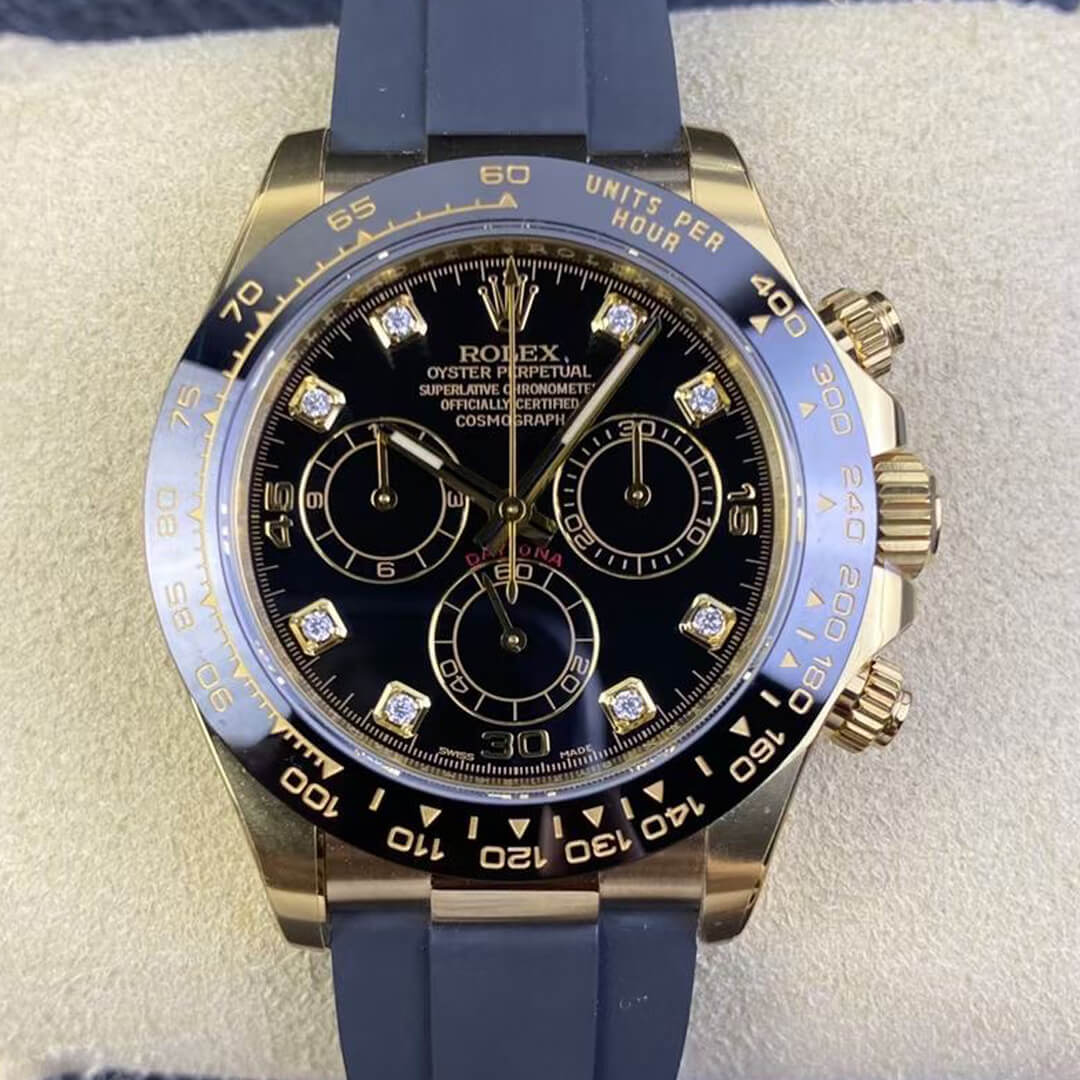 Best Replica Replica Rolex Cosmograph Daytona M116518ln-0046 1:1 Best Edition Clean Factory Yellow Gold - Colareps