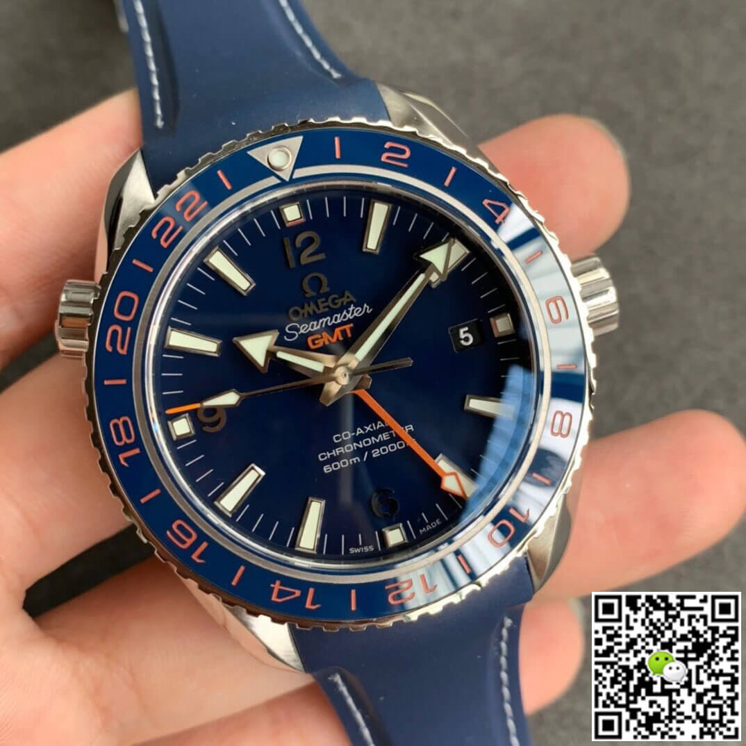 Best Replica Replica Omega Seamaster 232.32.44.22.03.001 1:1 Best Edition VS Factory Blue Dial - Colareps