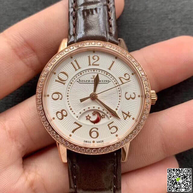 Best Replica Replica Jaeger LeCoultre Rendez Vous 3442440 1:1 Best Edition ZF Factory Rose Gold - Colareps