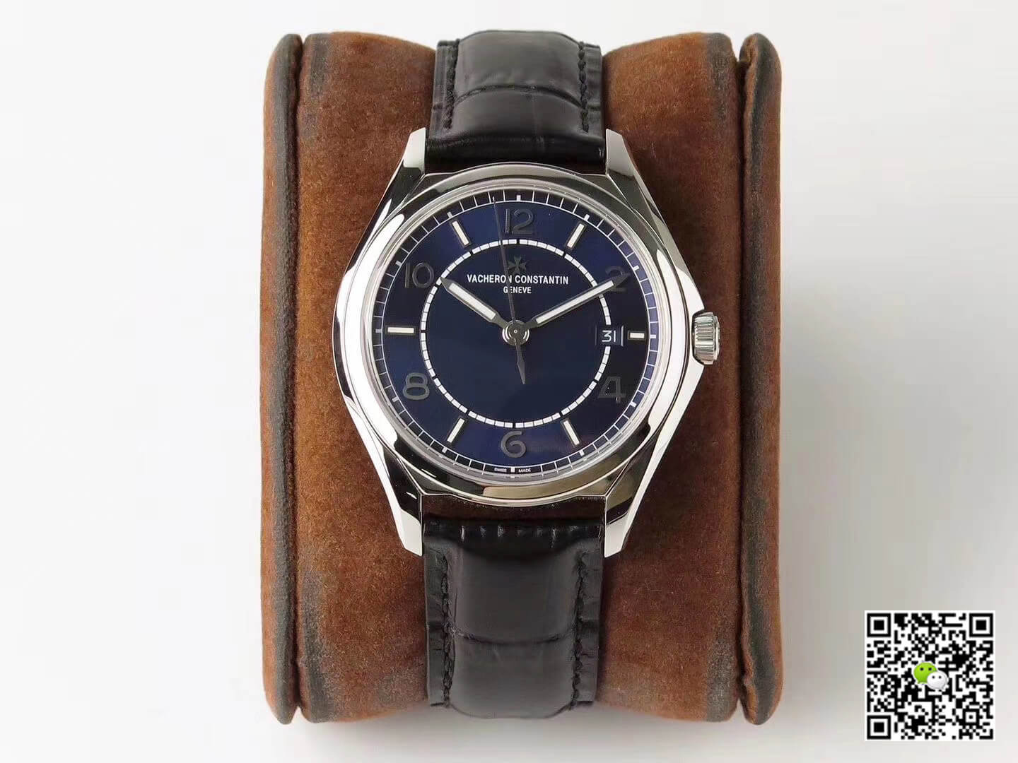 Best Replica Replica Vacheron Constantin Fiftysix 4600E/000A-B487 1:1 Best Edition ZF Factory Blue Dial - Colareps
