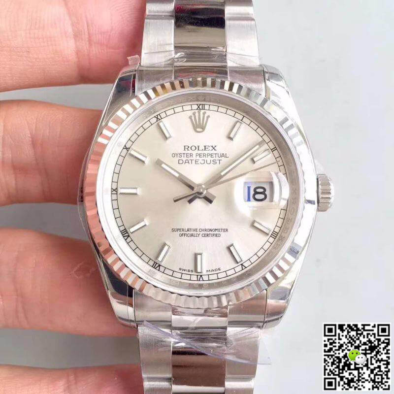 Best Replica Rolex Dupe Datejust II 36mm 126334 1:1 Best Edition Swiss ETA3135 Silver Dial - Colareps