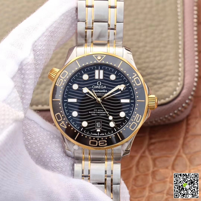 Best Replica Replica Omega Seamaster 210.20.42.20.01.002 1:1 Best Edition VS Factory Black Dial Swiss ETA8800 - Colareps